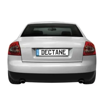 Πίσω φανάρια led Audi A4 sedan (2001-2004) - κόκκινα - σετ 2τμχ.