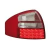 Πίσω φανάρια led Audi A6 sedan (1997-2004) - chrome - σετ 2τμχ.