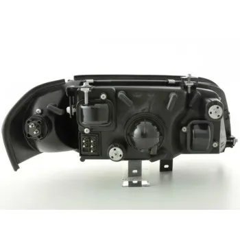 Φανάρια εμπρός Mercedes C-CLASS W202 (1993-2001) , black , με λάμπες (Η1) - σετ 2τμχ.
