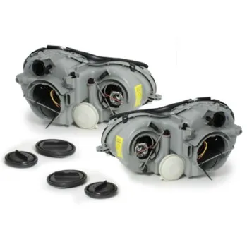 Φανάρια εμπρός Mercedes CLK W209 / C209 (2003-2009) , χωρίς λάμπες (Η7) - σετ 2τμχ.