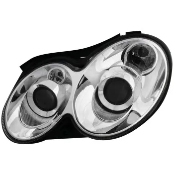 Φανάρια εμπρός Mercedes CLK W209 / C209 (2003-2009) , χωρίς λάμπες (Η7) - σετ 2τμχ.