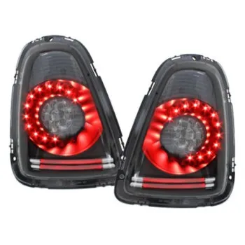 Πίσω φανάρια led Mini Cooper (2006-2008) - μαύρα - σετ 2τμχ.