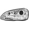 Φανάρια εμπρός Vw Golf 5 led εργοστασιακά xenon , chrome , χωρίς λάμπες (Η7) - σετ 2τμχ.