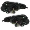 Φανάρια εμπρός Vw Golf 5 led εργοστασιακά xenon , black , με λάμπες (D2S) - σετ 2τμχ.