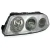 Φανάρια εμπρός Vw Passat B5.5 (2001-2005) angel eyes - chrome , με λάμπες (Η1) - σετ 2τμχ.