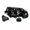 Φανάρια εμπρός Vw Passat B5.5 (2001-2005) led - chrome , χωρίς λάμπες (Η7) - σετ 2τμχ.