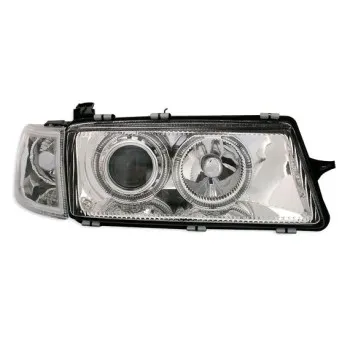 Φανάρια εμπρός Opel Vectra A (1988-1995) angel eyes - chrome , χωρίς λάμπες (Η7) - σετ 2τμχ.