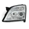 Φανάρια εμπρός Opel Vectra C (2002-2005) angel eyes - chrome , χωρίς λάμπες (Η7) - σετ 2τμχ.