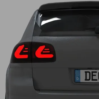 Πίσω φανάρια led VW Touareg (2002+) - σετ 2τμχ.
