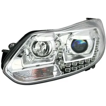 Φανάρια εμπρός Ford Focus (2011-2014) led - chrome , χωρίς λάμπες (Η7) - σετ 2τμχ.