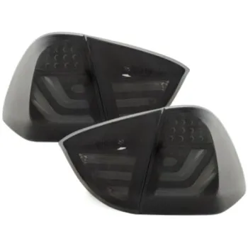 Πίσω φανάρια BMW E91 combi με led φλας (2005-2008) - φιμέ - σετ 2τμχ.