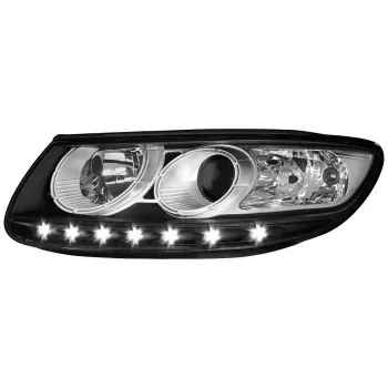 Φανάρια εμπρός Hyundai Santa Fe (2006-2009) led , χωρίς λάμπες (Η7) - σετ 2τμχ.