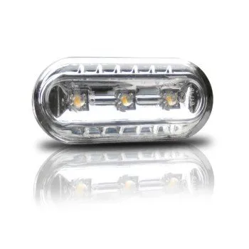 Led φλας φτερού Vw / Ford / Seat -χρωμίου - σετ 2τμχ.