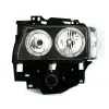 Φανάρια εμπρός Vw Transporter T4 (1997-2003) angel eyes, μαύρα , χωρίς λάμπες (Η7) - σετ 2τμχ.