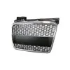 Μάσκα Audi A4 B7 (2004-2007)- RS Look πλαίσιο χρωμίου, χωρίς σήμα