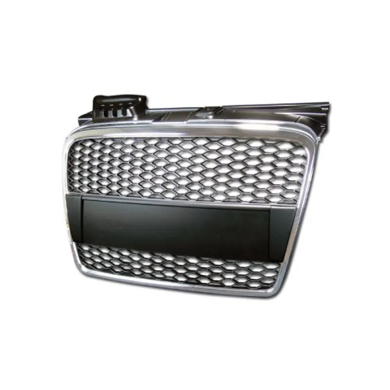 Μάσκα Audi A4 B7 (2004-2007)- RS Look πλαίσιο χρωμίου, χωρίς σήμα