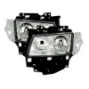 Φανάρια εμπρός Vw Transporter T4 (1997-2003) angel eyes, χωρίς λάμπες (Η7) - σετ 2τμχ.