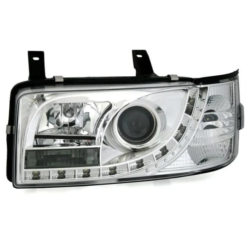 Φανάρια εμπρός Vw Transporter T4 (1990-2003) led , με λάμπες (Η1) - σετ 2τμχ.