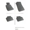 Λαστιχένια πατάκια BMW σειρά 3 E90 (2005-2012) - 4τμχ.