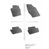 Λαστιχένια πατάκια PEUGEOT 307 (2001-2008) / PEUGEOT 308 (2007-2013) / CITROEN C4 (2004-2015) - 4τμχ.
