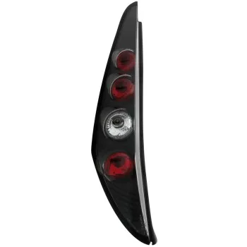 Πίσω φανάρια Fiat Punto 3D (2000-2003) - μαύρα - σετ 2τμχ.