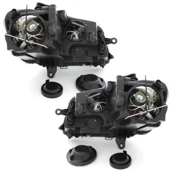 Φανάρια εμπρός Vw Touran (2006-2010) led , χωρίς λάμπες (Η7) - σετ 2τμχ.