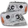 Φανάρια εμπρός Jeep Grand Cherokee (1999-2005) angel eyes CCFL - chrome