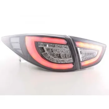 Πίσω φανάρια led Hyundai IX35 (2009-2013) - μαύρα - σετ 2τμχ.