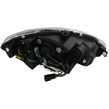 Φανάρια εμπρός Seat Altea /Leon / Toledo (2009-2012) led - chrome , με λάμπες (Η1) - σετ 2τμχ.