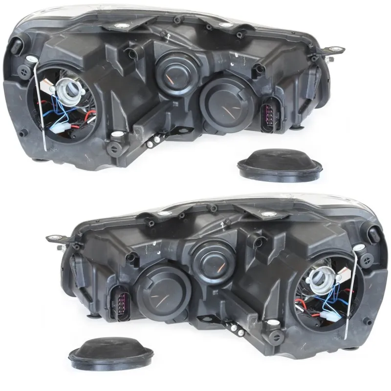 Φανάρια εμπρός Vw Golf 6 , χωρίς λάμπες (Η7) led - σετ 2τμχ.