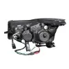 Φανάρια εμπρός Chevrolet Cruze (2009-2012) led lightbar design - μαύρα , με λάμπες (Η1) - σετ 2τμχ.