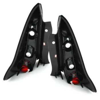 Πίσω φανάρια Citroen C4 (2004-2010) - chrome - σετ 2τμχ.