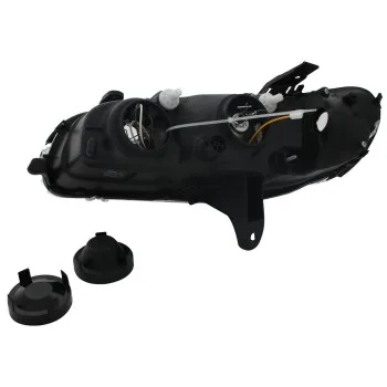 Φανάρια εμπρός Opel Omega B (1994-1999) - μαύρα , με λάμπες (Η1) - σετ 2τμχ.