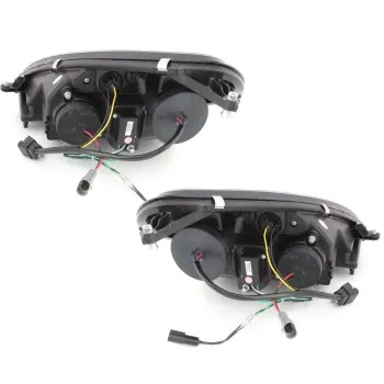 Φανάρια εμπρός Mercedes R171 CLK (2004-2011) led , με λάμπες (Η1) - σετ 2τμχ.