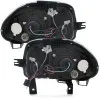 Φανάρια εμπρός Renault Clio 2 (1998-2000) led - chrome , με λάμπες (Η1) - σετ 2τμχ.
