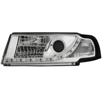 Φανάρια εμπρός Skoda Octavia (2000-2004) led , με λάμπες (Η1) - σετ 2τμχ.