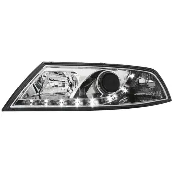 Φανάρια εμπρός Skoda Octavia (2004-2009) led , χωρίς λάμπες (Η7) - σετ 2τμχ.