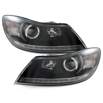 Φανάρια εμπρός Skoda Octavia (2008-2012) led , με λάμπες (Η1) - σετ 2τμχ.