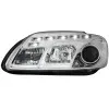 Φανάρια εμπρός Vw Touran / Caddy (2003-2006) led , με λάμπες (Η1) - σετ 2τμχ.