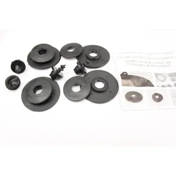 Λαστιχένια πατάκια TOYOTA Hilux (2015+) - Double cab - τύπου σκαφάκι - 3τμχ., Rezaw Plast