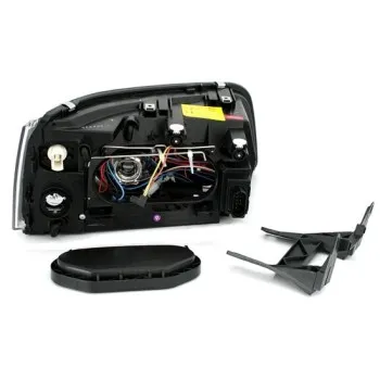 Φανάρια εμπρός Vw Transporter T5 (2003-2009) angel eyes, χωρίς λάμπες (Η7) - σετ 2τμχ.