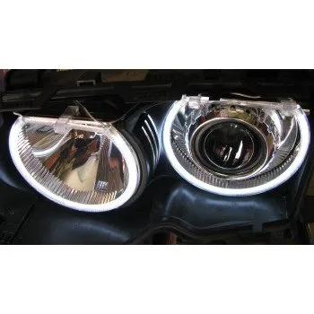 Bi xenon προτζέκτορες BMW E46 με εργοστασιακό σχεδιασμό - retrofit 2 τμχ.