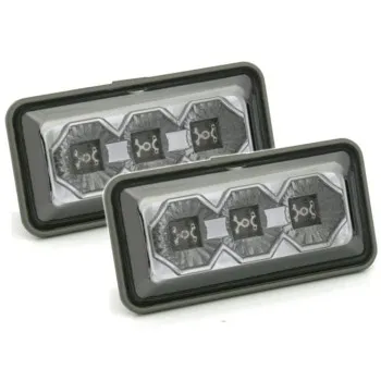 Led φλας φτερού Vw Golf 3 / Vento / Passat -φιμέ - σετ 2τμχ.