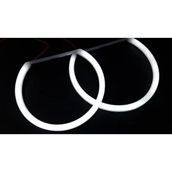 Δαχτυλίδια BMW E46 coupe (1998-2003) / BMW E46 Sedan, Combi (1998-2005) angel eyes - lightbar design - Λευκό χρώμα