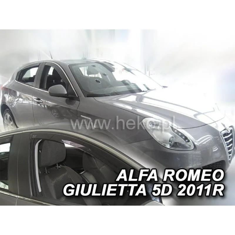 Ανεμοθραύστες Alfa Romeo Giulietta (2010-2020) - 2 τμχ. εμπρός, Heko