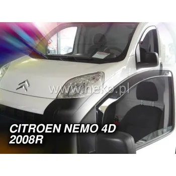 Ανεμοθραύστες Citroen Nemo / Fiat Fiorino / Qubo / Peugeot Bipper (2007-2017) 2 τμχ. εμπρός, Heko