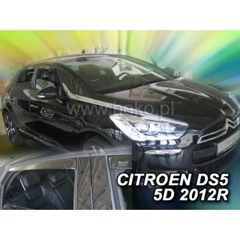 Ανεμοθραύστες Citroen DS5 (2012-2018) 5 πορτο - 4 τμχ. εμπρός και πίσω, Heko
