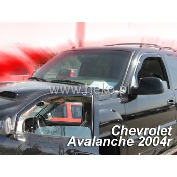 Ανεμοθραύστες Chevrolet Avalanche (2001-2006) 4 πορτο - 2 τμχ. εμπρός, Heko