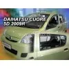 Ανεμοθραύστες Daihatsu Coure VII (2007+) 5 πορτο - 4 τμχ. εμπρός και πίσω, Heko