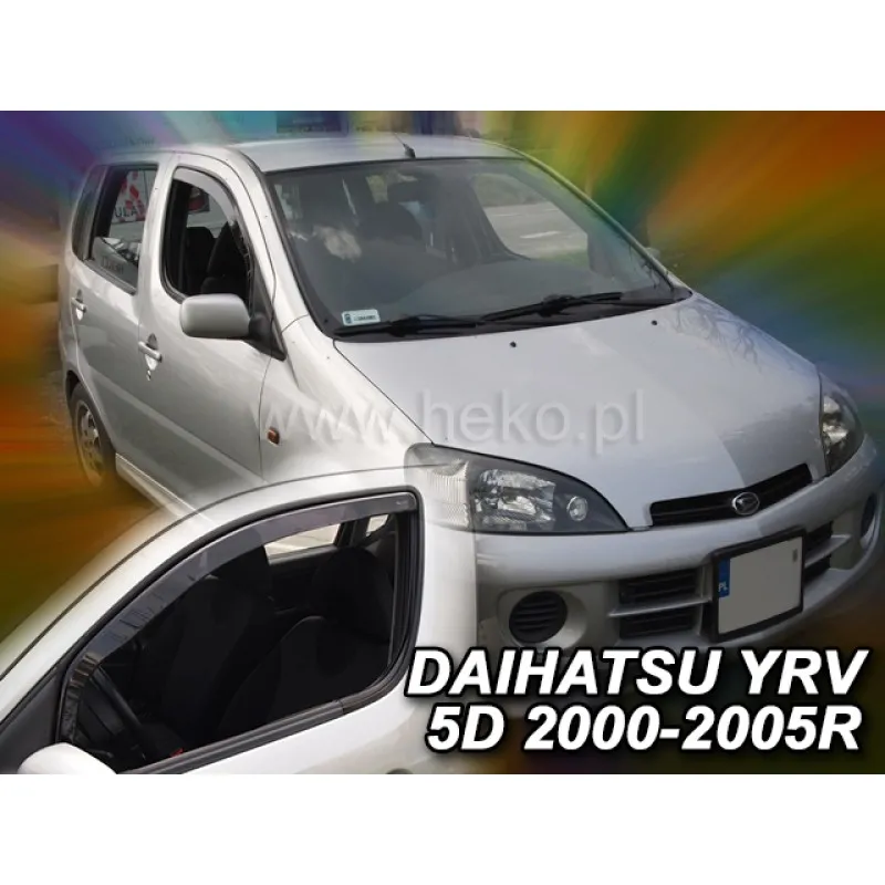 Ανεμοθραύστες Daihatsu YRV (2000-2005) 5 πορτο - 2 τμχ. εμπρός, Heko